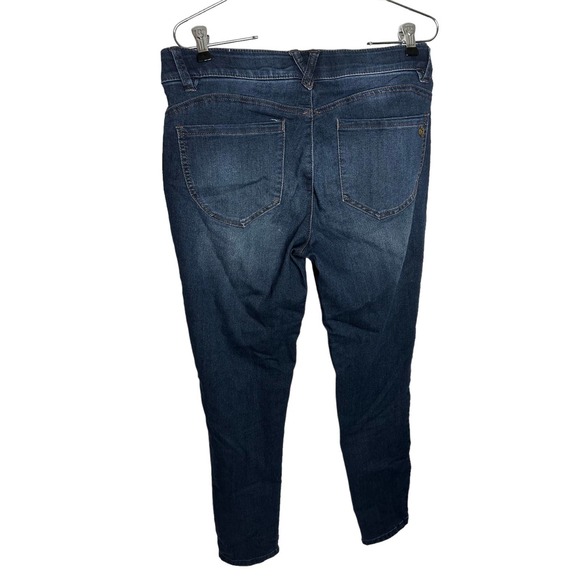 Ab Technology Crop Ankle Skinny Jeans Democracy sz 8 womens denim - Picture 2 of 2